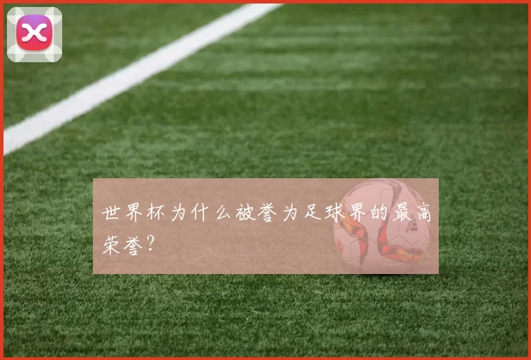 世界杯为什么被誉为足球界的最高荣誉？