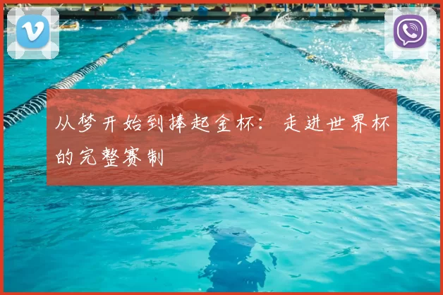 从梦开始到捧起金杯：走进世界杯的完整赛制