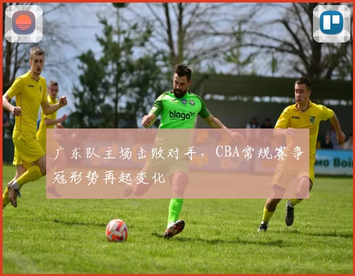 广东队主场击败对手,CBA常规赛争冠形势再起变化